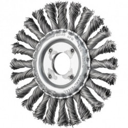 Brosse plate RBG 12512/222 CT ST 050 D. 125 mm épaisseur de fil 05 mm acier 1