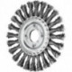 Brosse plate RBG 12512/222 ST 050 D. 125 mm épaisseur de fil 05 mm acier 12 m
