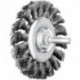 Brosse plate RBG 7012/6 ST 0,35 D. 70 mm 6 mm épaisseur de fil 0,35 mm acier 12 mm 25000 min-¹ Vitesse de rotation maxi. 25000 min-¹ PFERD