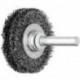Brosse plate RBU 4009/6 ST 020 D. 40 mm 6 mm épaisseur de fil 02 mm acier 9 mm