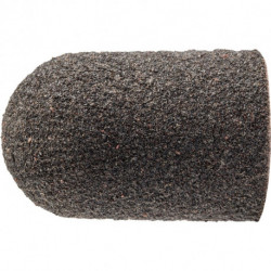 Capuchon abrasif POLICAP® D16xH26 mm granulation 150 WRC rond cylindrique noir P (Par 50)