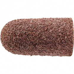 Capuchon abrasif POLICAP® D16xH32 mm granulation 60 KEL conique à bout arrondi m (Par 50)