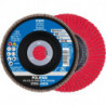 Disque à lamelles POLIFAN CO-COOL SG STEELOX D. 125 mm granulation 60 conique INOX grain céramique CO PFERD (Par 10)