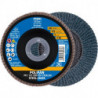 Disque à lamelles POLIFAN Z PSF STEELOX D. 125 mm granulation Z-80 conique INOX (Par 10)