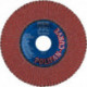 Disque à lamelles POLIFAN® A SGP CURVE ALU D. 125 mm granulation 40 radial alumi (Par 10)