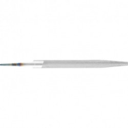 Lime d'atelier DIN 7261 L. 100 mm coupe transv. 10,4 x 2,5 mm coupe 1 demi-rond PFERD