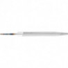 Lime d'atelier DIN 7261 L. 100 mm coupe transv. 104 x 25 mm coupe 2 demi-rond