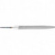 Lime d'atelier DIN 7261 L. 100 mm coupe transv. 104 x 25 mm coupe 3 demi-rond