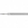 Lime d'atelier DIN 7261 L. 100 mm coupe transv. 12 x 25 mm coupe 2 forme plate