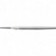 Lime d'atelier DIN 7261 L. 100 mm coupe transv. 8 mm coupe 2 triangulaire PFERD