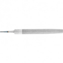 Lime d'atelier DIN 7261 L. 150 mm coupe transv. 16 x 45 mm coupe 1 demi-rond PF