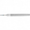 Lime d'atelier DIN 7261 L. 150 mm coupe transv. 16 x 45 mm coupe 1 demi-rond PF