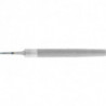 Lime d'atelier DIN 7261 L. 150 mm coupe transv. 16 x 45 mm coupe 2 demi-rond PF