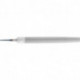 Lime d'atelier DIN 7261 L. 200 mm coupe transv. 20 x 6 mm coupe 1 demi-rond PFER