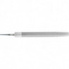 Lime d'atelier DIN 7261 L. 200 mm coupe transv. 20 x 6 mm coupe 3 demi-rond PFER
