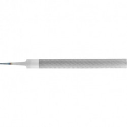 Lime d'atelier DIN 7261 L. 250 mm coupe transv. 25 x 7 mm coupe 3 demi-rond PFER