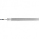 Lime d'atelier DIN 7261 L. 300 mm coupe transv. 30 x 85 mm coupe 3 demi-rond PF
