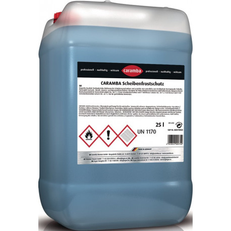 Nettoyant vitres avec concentré antigel pour -50 degrés C bidon 25l CARAMBA