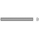 Couteau Turnblade HW-WP L.82mm W.5.5mm D.1.1mm HW-B05 pour rabot à main électrique (Par 10)