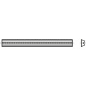 Couteau Turnblade HW-WP L.82mm W.5.5mm D.1.1mm HW-B05 pour rabot à main électrique (Par 10)