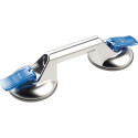 Ventouse 60kg Tête-D.120mm 2 Têtes Alu.VERIBOR