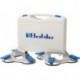 Set Ventouse 100kg Tête-D.120mm 3 Têtes Alu.2 St./Set VERIBOR