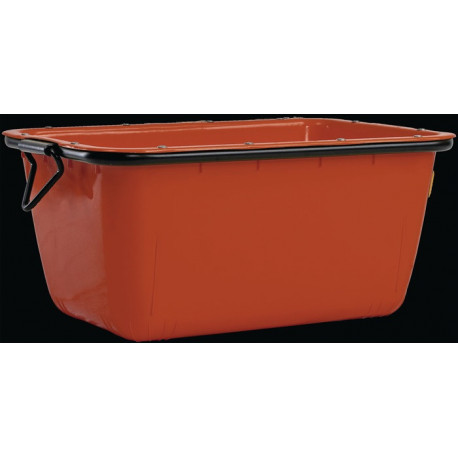 Bac à mortier 200 l rouge