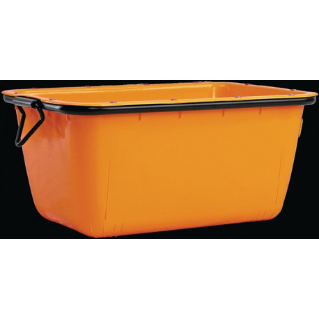 Bac à mortier 200 l orange