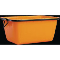 Bac à mortier 200 l orange