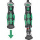 Wera Zyklop Pocket 1 Tournevis porte-embouts 1 3/8 pouce +1/4 pouce 72 Z.WERA