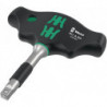 Manche tournevis 411 A RA dimension transversale 1/4 pouce Z.80 L.110mm alliage WS WERA (Par 2)