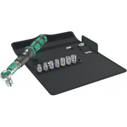 Jeu de clés dynamométriques Safe-Torque 23 pièces 2-12 Nm 1/4 pouce 6KT WERA