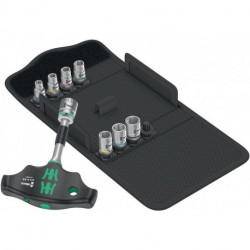 Set clé mixte à cliquet KK 400 RA Set 2 9-tlg.1/4 Zoll Z.80 WERA