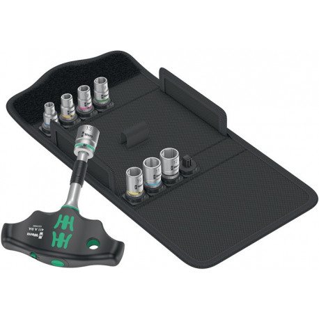 Set clé mixte à cliquet KK 400 RA Set 2 9-tlg.1/4 Zoll Z.80 WERA