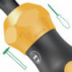 Poignée Kraftform Plus 921 Desserre les raccords vissés tenaces. m.Schl-K.WERA