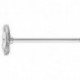 Mini brosse ronde RBU 1902/3 ST 010 D19xl2xL5 mm acier PFERD (Par 10)