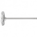 Mini brosse ronde RBU 1902/3 ST 010 D19xl2xL5 mm acier PFERD (Par 10)