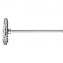 Mini brosse ronde RBU 2202/3 ST 010 D22xl2xL6 mm acier PFERD (Par 10)