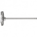 Mini brosse ronde RBU 1902/3 INOX 010 D19xl2xL5 mm VA PFERD (Par 10)