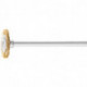 Mini brosse ronde RBU 1602/3 MES 010 D16xB2xL3 mm laiton PFERD (Par 10)