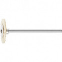 Mini brosse ronde RBU 1902/3 SBW D19xl2xL5 mm poils naturels blanc PFERD (Par 10)