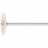 Mini brosse ronde RBU 2202/3 SBW D22xl2xL6 mm poils naturels blanc PFERD (Par 10)