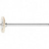 Mini brosse ronde RBU 1602/3 ZHW D16xB2xL3 mm poils naturels blanc PFERD (Par 10)