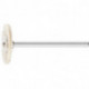 Mini brosse ronde RBU 2202/3 ZHW D22xl2xL6 mm poils naturels blanc PFERD (Par 10)