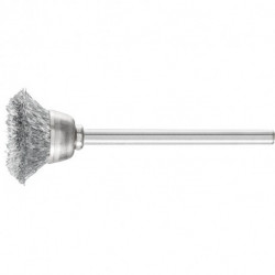 Mini brosse boisseau TBU 1803/3 ST 010 D18xB3xL6 mm acier PFERD (Par 10)