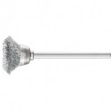 Mini brosse boisseau TBU 1803/3 ST 010 D18xB3xL6 mm acier PFERD (Par 10)