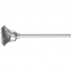 Mini brosse boisseau TBU 1503/3 INOX 010 D15xl3xL5 mm VA PFERD (Par 10)