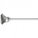 Mini brosse boisseau TBU 1503/3 INOX 010 D15xl3xL5 mm VA PFERD (Par 10)