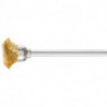 Mini brosse boisseau TBU 1503/3 MES 010 D15xl3xL5 mm laiton PFERD (Par 10)