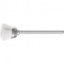 Mini brosse boisseau TBU 1803/3 ZHW D18xB3xL6 mm poils naturels blanc PFERD (Par 10)